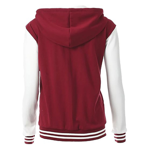 Wholesale Custom Coated Windproof Breathable Wool/Polyester Baseball Varsity Jacket College Sports <b>Stand</b> Collar Front Men's - Product Image 6