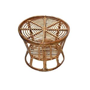 High Standard Quality Indoor Furniture <b>Vintage</b> Rattan Side <b>Table</b> Tea <b>Table</b> Nature Bamboo Rattan Furniture Living Room - Product Image 1