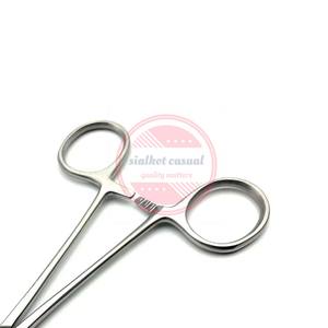 คีมหนีบห้ามเลือดสำหรับผ่าตัดคีมหลอดเลือดตรงหรือโค้งสแตนเลส - Product Image 5