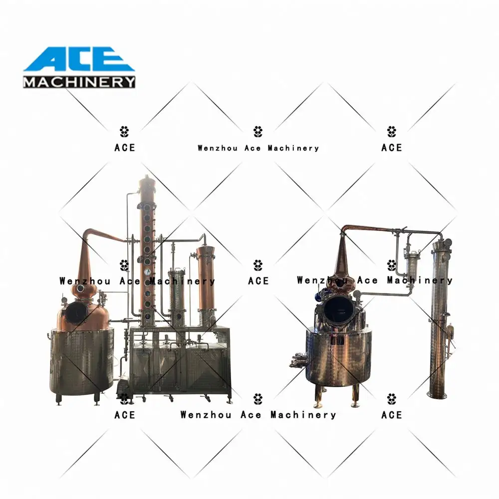 ACE stills 100L sả tăng hoa oải hương hoa nhài tinh dầu vắt Máy chưng cất hơi nước tinh dầu máy làm