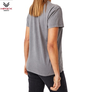 Dernière conception T-shirts pour femmes T-shirts à la mode pour hommes T-shirts pour femmes de couleur unie pour adultes - Product Image 6