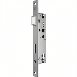 Tubular Frame Mortise Lock B 1314 PZ 24/39/92/8mm Din Stainless Steel 268mm BKS for Left/Right <b>Storage</b> <b>Lockers</b> - Product Image 3