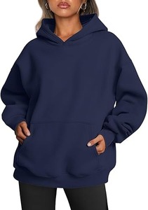 Sudaderas con Capucha Extra Grandes de Punto Transpirables para Mujer, Estilo Casual, Corte Regular, Diseños Personalizados, Lavadas, Largas, Ideales para Otoño - ¡Venta Caliente! - Product Image 5