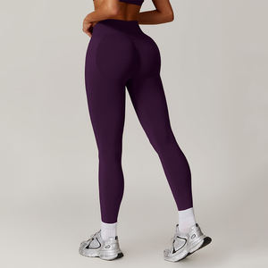 Custom New Gym Sweatpants Women Fitness Long <b>Leggings</b> Elastic Waist Seamless Anti-Bacterial Breathable Yoga Running Workout - Product Image 1