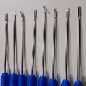 Juego de 8 instrumentos quirúrgicos ortopédicos, Retractor de cemento de calidad alemana para cirugía de cadera, Material de acero inoxidable - Product Image 2