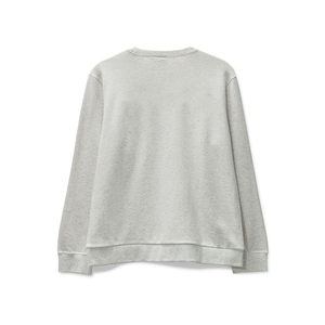 Sudadera de invierno con hombros descubiertos de alta calidad 240gsm suéter de cuello redondo en blanco de peso pesado sudaderas con capucha poliéster 100% algodón bordado - Product Image 2