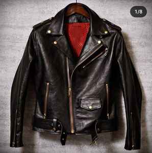 แจ็กเก็ตบอมเบอร์หนังยาวสำหรับผู้ชายหนังยาวเต็มตัวผลิตตามสั่ง - Product Image 1