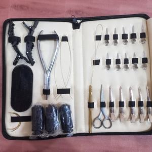 Kit de herramientas profesional Microlinks para extensiones de cabello Alicates de acero de calidad superior Acero inoxidable sostenible - Product Image 1