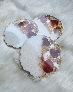 Posavasos de Resina Personalizados con Diseño de Playa, Forma Personalizada, Hechos a Mano, Duraderos, Impresión UV, Recuerdos de Boda, Diseño Personalizado, Precio Razonable - Product Image 4