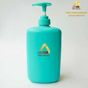 Vietnam fábrica al por mayor loción botella HDPE 1000ml plástico vacío champú botella redonda cuidado de la piel embalaje - Product Image 3