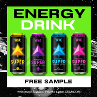 Fournisseur en gros de boissons énergisantes 250ml/330ml - Sans sucre, enrichies en vitamines essentielles, sans caféine ni taurine, échantillon gratuit, OEM/ODM