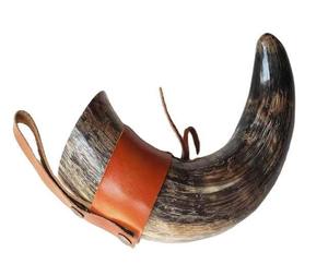 Cuerno para Beber Hecho a Mano | Cuerno Vikingo 100% Natural para Beber Cerveza, Cuerno para Beber en Venta |   Cuernos de Vaca para Beber - Product Image 4