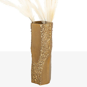 Hot Selling Modern Gold Plated Aluminium Flower Vase Custom Size Logo <b>for</b> <b>Garden</b> Decorative <b>Wedding</b> Decoration Latest Design - Product Image 1