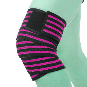 Rodilleras Elásticas de Algodón Personalizadas para Levantamiento de Pesas y Entrenamiento en Gimnasio - Soporte Transpirable y Ecológico - Product Image 3