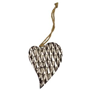 Antique High Quality Metal Christmas Tree Ornament New Design Hanging Heart Shape Window <b>Wall</b> <b>Decoration</b> Christmas <b>Wall</b> Ornament - Product Image 1