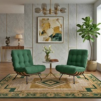 NOUVEAU Fauteuil simple rétro moderne et minimaliste pour petit salon, chambre à coucher, terrasse, en métal, vente en gros