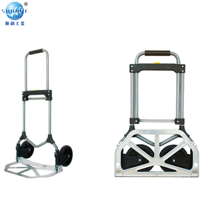 <span class=keywords><strong>Chariot</strong></span> utilitaire pliable rapide avec tapis antidérapant, idéal pour les foires artisanales, les marchés aux produits et l'organisation du garage - Product Image 6