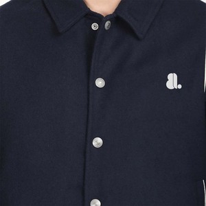 Light <b>Weight</b> High Quality Winter Men Varsity Jacket with <b>Stand</b> Collar Windproof Customized Color & Logo - Product Image 5