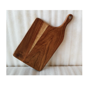 Planche à charcuterie en bois biologique Grands blocs à découper avec poignée Ustensiles de cuisine Planche à découper en bois Plateau à fromage moderne Vaisselle - Product Image 6