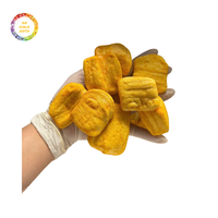 Populaire gedroogde jackfruitchips voor de internationale markt, zoete smaak, goede textuur, voordelige prijzen