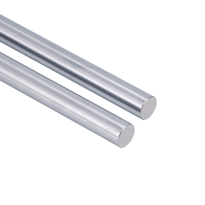 Tige linéaire de précision en acier inoxydable chromé, tige de piston usinée CNC, rail de guidage rigide pour le perçage - Product Image 1