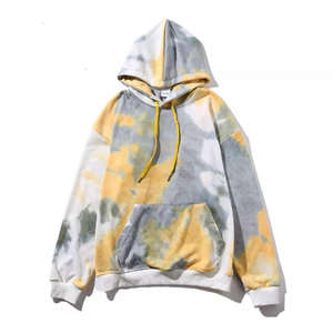 Sudadera con capucha de talla grande para hombre de Color personalizado transpirable de lana lavada con ácido de peso pesado de invierno - Product Image 2