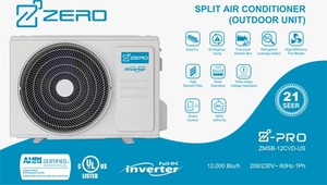 ZERO-Inversor inteligente de 24000 BTU, mini aire acondicionado dividido montado en la pared, 9000Btu, 36000Btu, descuento al por mayor para la venta - Product Image 3