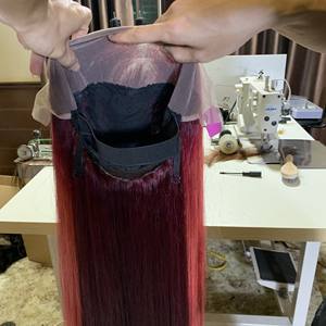 Hot Trending Vietnamese Human Hair Extensions Vendors Bone Straight Hair Lace Front Wigs Vietnam Raw Hair Soft - Product Image 3