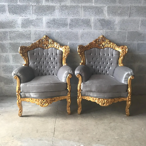 เฟอร์นิเจอร์ไม้สักมาร์แลนด์ โซฟาคลาสสิกสุดหรูสำหรับห้องนั่งเล่น - Product Image 1