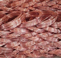 Fil de cuivre rouge de qualité supérieure, haute pureté, modèle C46545, marque COPPER SCRAP pour approvisionnement en vrac FR