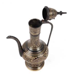 Abtaba en laiton moulé, arabe traditionnel indien en laiton métal Aftaba articles de boissons - Product Image 3