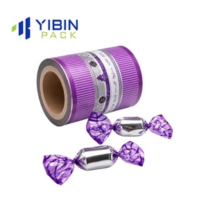 <span class=keywords><strong>Film</strong></span> d'emballage torsadé métallisé imprimé sur mesure, <span class=keywords><strong>film</strong></span> d'emballage torsadé PET PVC pour chocolat et bonbons - Product Image 1