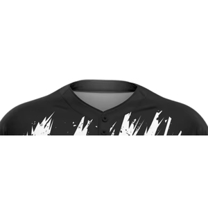 Conjuntos de Camisetas de Béisbol con Botones Estampadas por Sublimación Personalizadas para Hombre, Transpirables, 100% Poliéster, Secado Rápido, Uniformes - Product Image 6