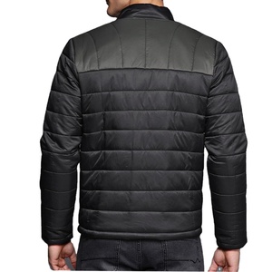 Blouson Bomber d'Hiver Personnalisé Imprimé Streetwear à Capuche Imperméable Réversible avec Logo Avant Homme Élégant Noir Softshell - Product Image 6