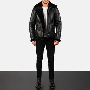Abrigos de piel auténtica a la moda al por mayor, chaqueta de moto con bordado de letras, chaqueta bomber de piel auténtica para hombre y mujer - Product Image 6