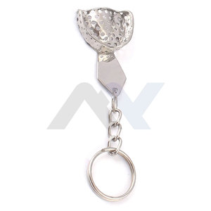 Wholesale Dental Hygienist Impression Trays Key chain, Full <b>Denture</b> Perforated Dental Surgical Instruments - Product Image 2
