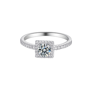 Personalizado 14K 18K oro rosa laboratorio cultivado diamante anillo de compromiso VVS Moissanite IGI certificado anillos finos para la boda de las mujeres - Product Image 6