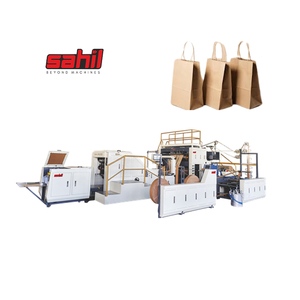 Máquina para hacer bolsas de papel totalmente automática más vendida con mango de cuerda trenzada del exportador indio - Product Image 1