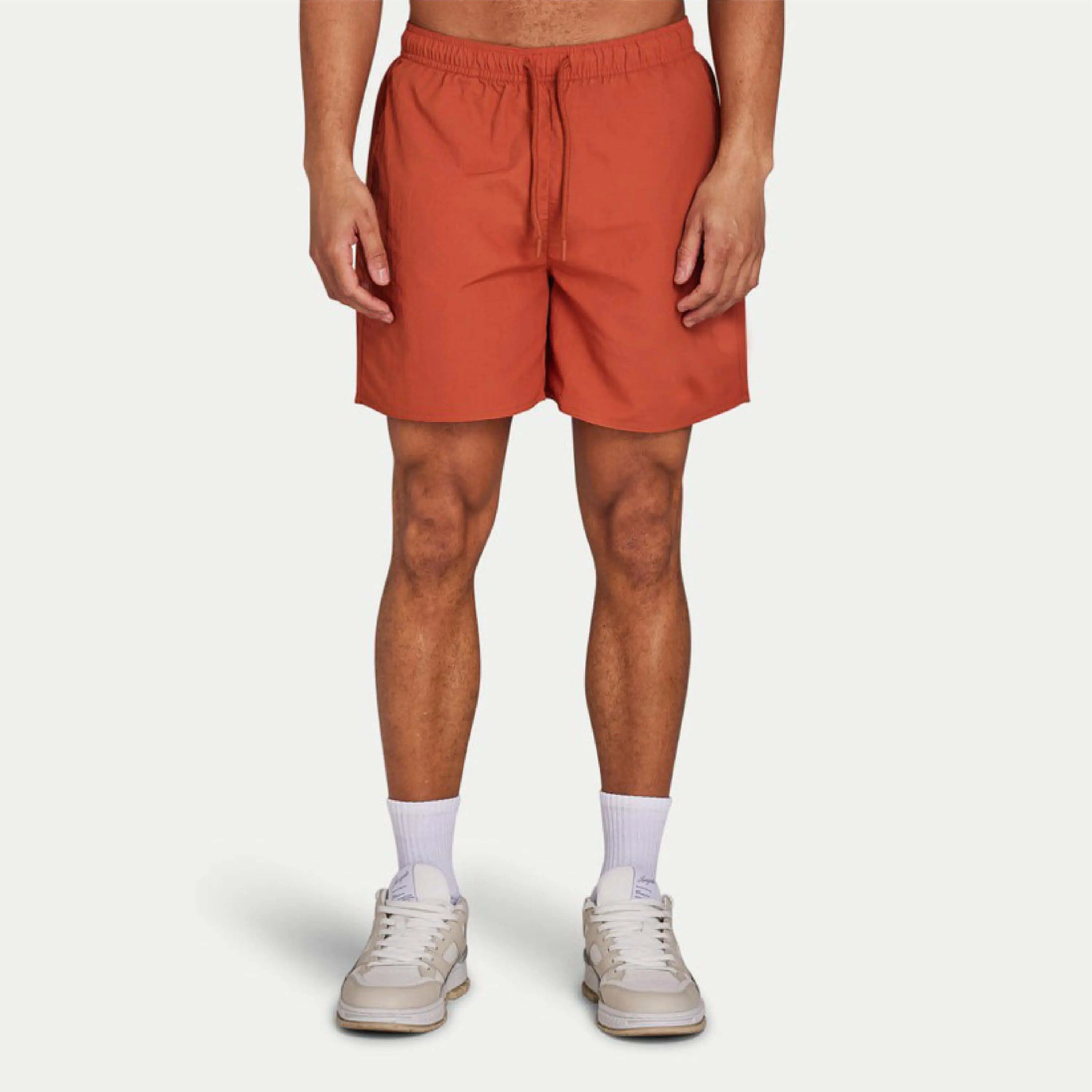 Vente en gros de shorts de plage en polyester grande taille avec cordon de serrage shorts de bain personnalisés pour hommes, pour la course à pied