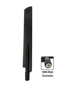 ETEILY 3G 8dBi Rubber Duck Paddle Antenna with <b>SMA</b> (M) <b>Connector</b> Good Signal Strength Movable Body Made in India - Product Image 5