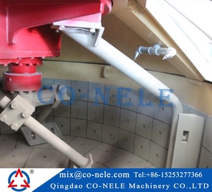 Malaxeur à béton planétaire CMP2500 150m/h, 3 portes de décharge, hydraulique/pneumatique en option, puissance de mélange 90kW, certifié CE ISO9001 - Product Image 5
