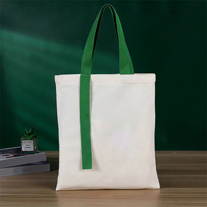 Bolsas de compras personalizadas de algodón 100% de etiqueta privada El mejor material con precio de servicio OEM - Product Image 4