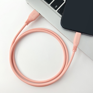 สายชาร์จ USB A to Lightning 3A ชาร์จเร็ว ตัวนำทองแดงแท้ หุ้มฉนวน PVC สำหรับโทรศัพท์มือถือ - Product Image 1