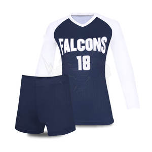 ชุดวอลเลย์บอลสำหรับผู้หญิงเครื่องแบบวอลเลย์บอลน้ำหนักเบาออกแบบได้ตามต้องการ - Product Image 3