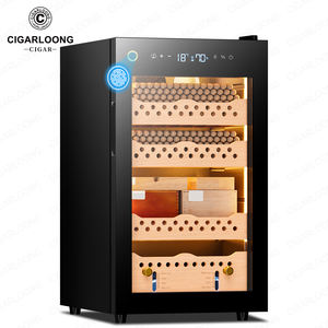70 सी सिगार कैबिनेट भंडारण इलेक्ट्रॉनिक कंप्रेसर कूलर ह्यूमिडिफायर सिगार प्रदर्शित सीडर लकड़ी के सिगार - Product Image 1