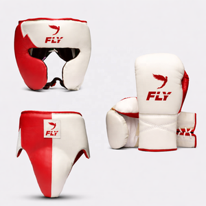 Gants de boxe et d'arts martiaux mixtes en cuir de vachette véritable, design et couleur personnalisés de haute qualité, blanc doré - Product Image 5