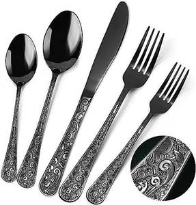 Rustic Vintage Art Designer High Grade <b>Gold</b> Plated And Unique Luxury <b>Cutlery</b> Metal <b>Cutlery</b> <b>Sets</b> - Product Image 2