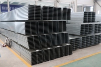 Plancher en acier |   Plateforme en métal composite non en béton |   Préfabriqué pour la construction de mezzanines, gain de temps