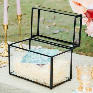 Square Clear Glass <b>Tissue</b> Box Cover -Dainty Cube <b>Tissue</b> Box Holder, Gorgeous <b>Gold</b> Facial <b>Tissue</b> Holder for Dresser Bathroom - Product Image 3