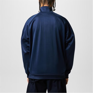 Hommes fermeture éclair extérieur Jogging Sportswear costume Activewear survêtement deux pièces moderne mince survêtement ensemble pour le fitness - Product Image 3